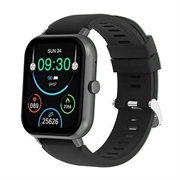Awei H25 Wasserdichte Smartwatch - IP67, Bluetooth 5.1 - Schwarz