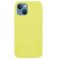 iPhone 15 Liquid Silikon Case - Gelb