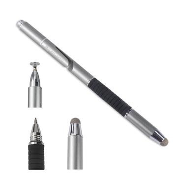 4smarts 3-in-1 Stylus Pen Pro - Silber