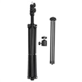 4smarts LoomiPod XL & Mini Selfie Tripod mit LED Ringlicht - 2800-7200 K