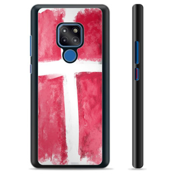 Huawei Mate 20 Schutzhülle - Dänische Flagge