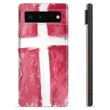 Google Pixel 6 TPU Hülle - Dänische Flagge