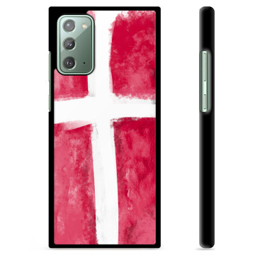 Samsung Galaxy Note20 Schutzhülle - Dänische Flagge