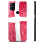 OnePlus Nord N10 5G TPU Hülle - Dänische Flagge