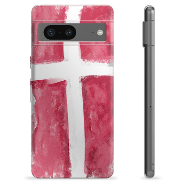 Google Pixel 7 TPU Hülle - Dänische Flagge