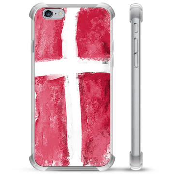 iPhone 6 Plus / 6S Plus Hybrid Hülle - Dänische Flagge