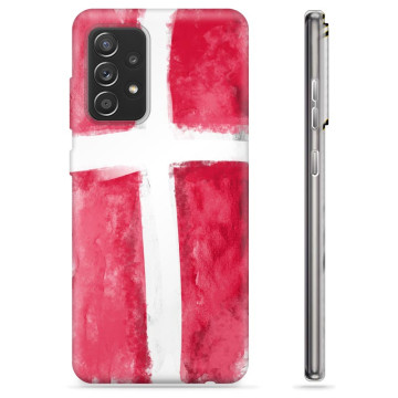 Samsung Galaxy A52 5G, Galaxy A52s TPU Hülle - Dänische Flagge