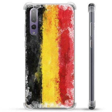 Huawei P20 Pro Hybrid Hülle - Deutsche Flagge