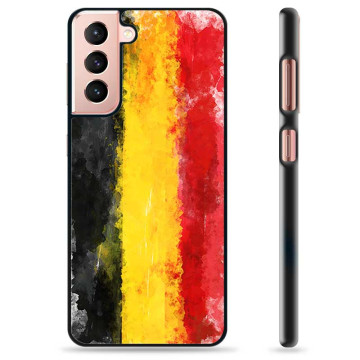 Samsung Galaxy S21 5G Schutzhülle - Deutsche Flagge