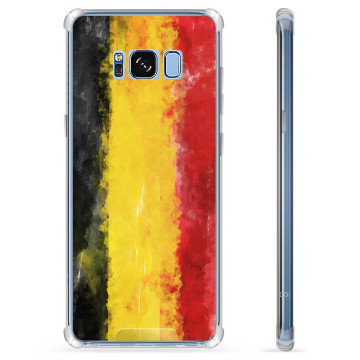 Samsung Galaxy S8+ Hybrid Hülle - Deutsche Flagge