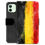iPhone 12 Premium Schutzhülle mit Geldbörse - Deutsche Flagge