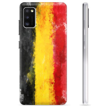 Samsung Galaxy A41 TPU Hülle - Deutsche Flagge