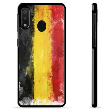 Samsung Galaxy A20e Schutzhülle - Deutsche Flagge