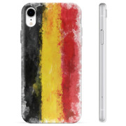 iPhone XR TPU Hülle - Deutsche Flagge