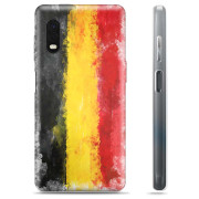 Samsung Galaxy Xcover Pro TPU Hülle - Deutsche Flagge