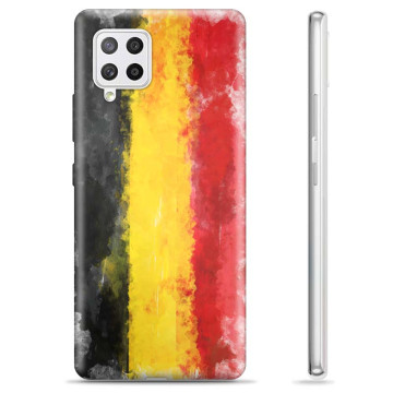 Samsung Galaxy A42 5G TPU Hülle - Deutsche Flagge