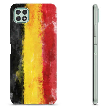 Samsung Galaxy A22 5G TPU Hülle - Deutsche Flagge