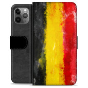 iPhone 11 Pro Max Premium Schutzhülle mit Geldbörse - Deutsche Flagge