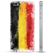 iPhone 5/5S/SE Hybrid Hülle - Deutsche Flagge