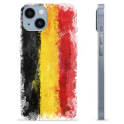 iPhone 14 TPU Hülle - Deutsche Flagge