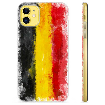 iPhone 11 TPU Hülle - Deutsche Flagge