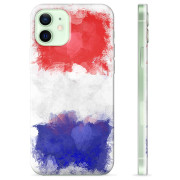 iPhone 12 TPU Hülle - Französische Flagge