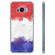 Samsung Galaxy S8 Hybrid Hülle - Französische Flagge