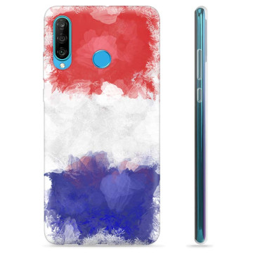 Huawei P30 Lite TPU Case - Französische Flagge