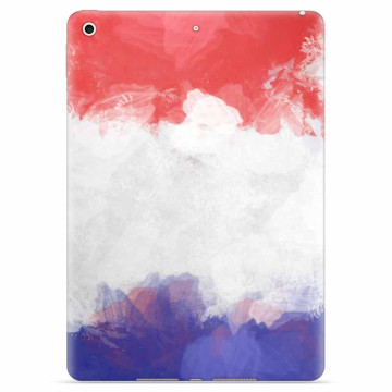 iPad 10.2 2019/2020/2021 TPU-Hülle - Französische Flagge