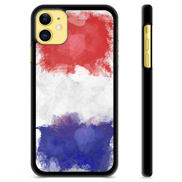 iPhone 11 Schutzhülle - Französische Flagge