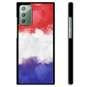 Samsung Galaxy Note20 Schutzhülle - Französische Flagge