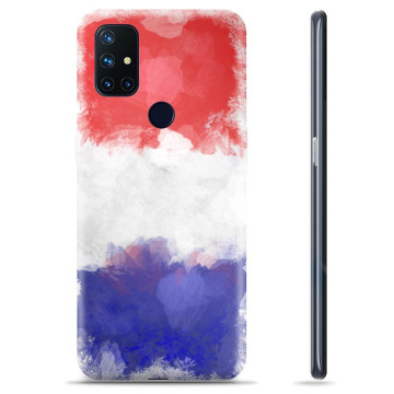 OnePlus Nord N10 5G TPU Hülle - Französische Flagge