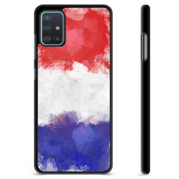 Samsung Galaxy A51 Schutzhülle - Französische Flagge