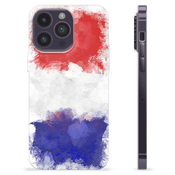 iPhone 14 Pro Max TPU-Hülle - Französische Flagge