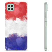 Samsung Galaxy A22 5G TPU Hülle - Französische Flagge