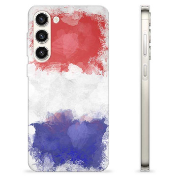 Samsung Galaxy S23+ 5G TPU Hülle - Französische Flagge