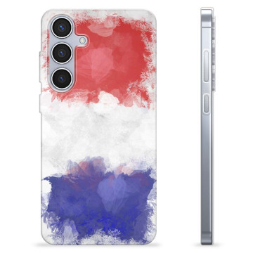 Samsung Galaxy S24+ TPU Hülle - Französische Flagge