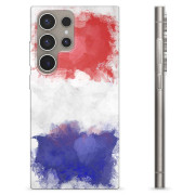 Samsung Galaxy S24 Ultra TPU Hülle - Französische Flagge