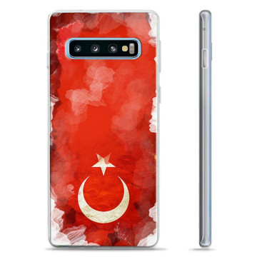 Samsung Galaxy S10+ TPU Hülle - Türkische Flagge