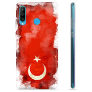 Huawei P30 Lite TPU Hülle - Türkische Flagge