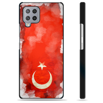 Samsung Galaxy A42 5G Schutzhülle - Türkische Flagge