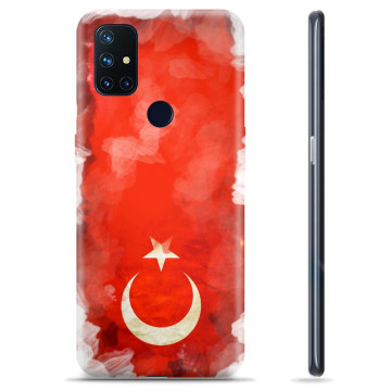 OnePlus Nord N10 5G TPU Hülle - Türkische Flagge