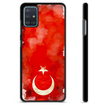 Samsung Galaxy A51 Schutzhülle - Türkische Flagge