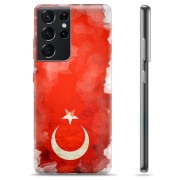 Samsung Galaxy S21 Ultra 5G TPU Hülle - Türkische Flagge