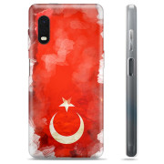 Samsung Galaxy Xcover Pro TPU Hülle - Türkische Flagge