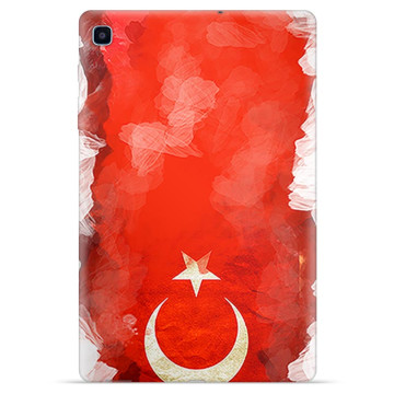 Samsung Galaxy Tab S6 Lite TPU Hülle - Türkische Flagge