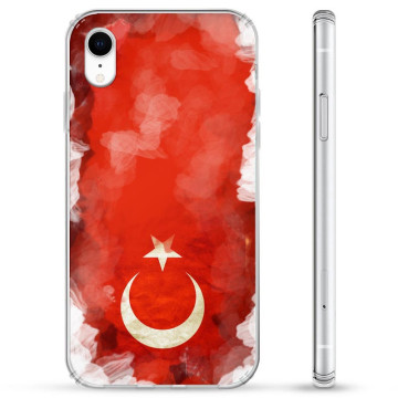 iPhone XR Hybrid Hülle - Türkische Flagge