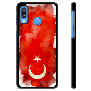 Samsung Galaxy A40 Schutzhülle - Türkische Flagge