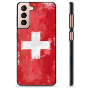 Samsung Galaxy S21 5G Schutzhülle - Schweizer Flagge