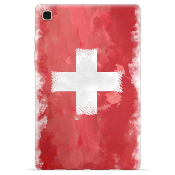 Samsung Galaxy Tab A7 10.4 (2020) TPU Hülle - Schweizer Flagge